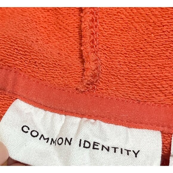 Common Identity Women's Sweatshirt Hoodie Melon Orange Size XL Extra Large - Picture 3 of 7